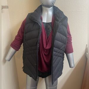 The North Face Black Quilted Vest
